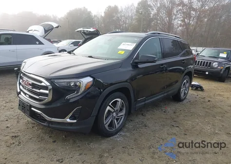 2021 GMC Terrain Fwd Slt из США, поврежденный, VIN 3GKALPEVXML302112